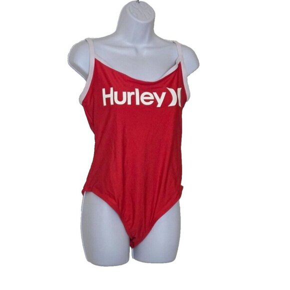 HURLEY SWIM ONE PIECE BATHING SUIT WOMEN'S red SIZE 1X - Picture 2 of 6